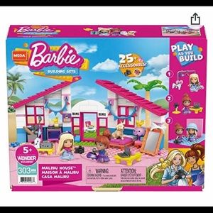 MEGA BARBIE BUILDING SET MALIBU HOUSE